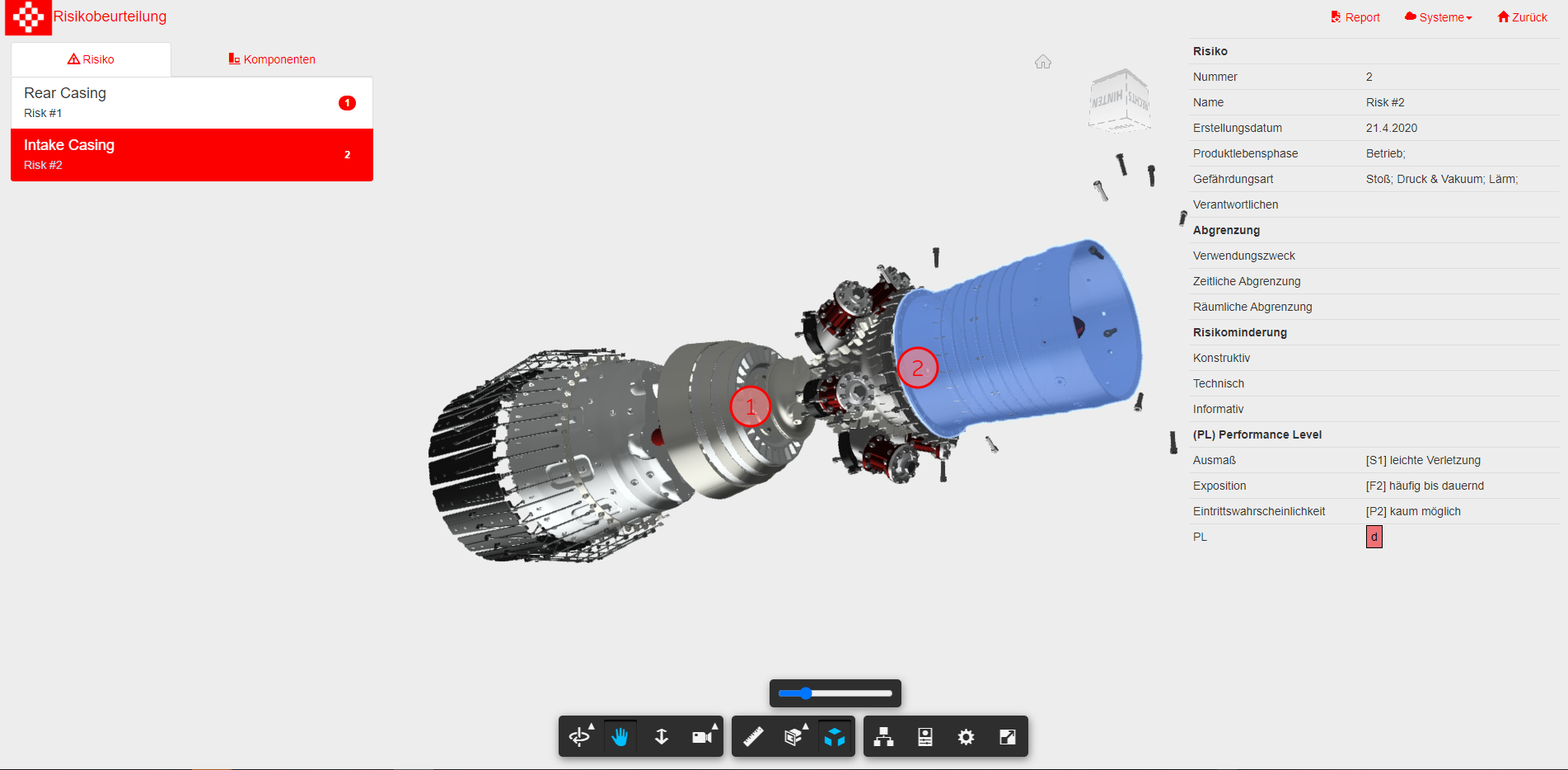 Digitaler Zwilling realisiert mit Autodesk Forge