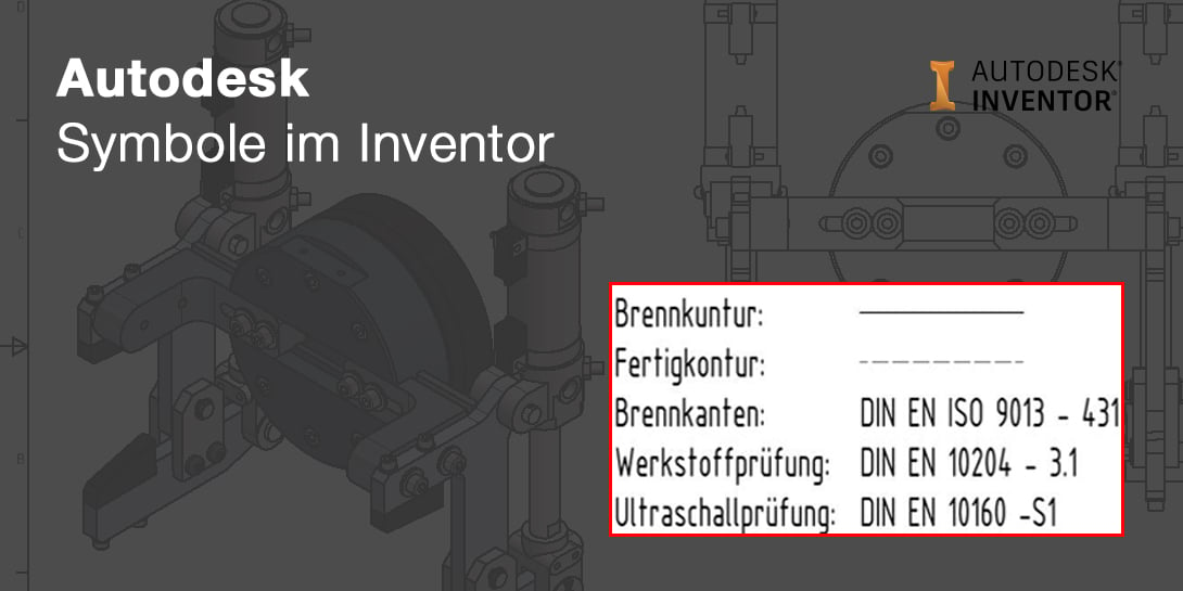 Symbolbibliothek in Autodesk Inventor