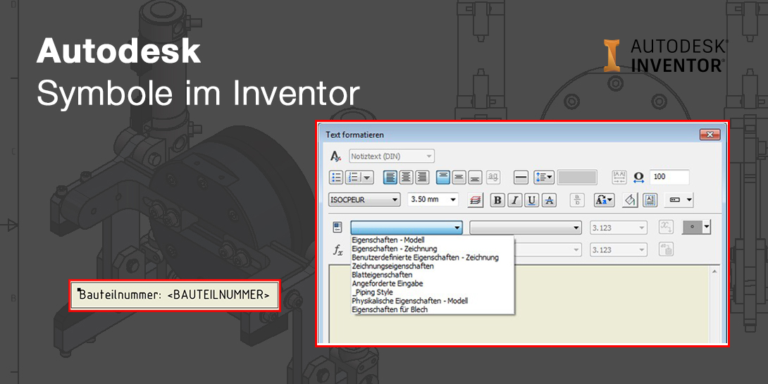 Symbole im Inventor: iProperties in selbsterstellten Symbolen