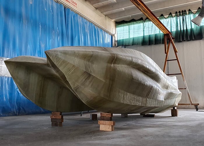3D-gedrucktes Boot