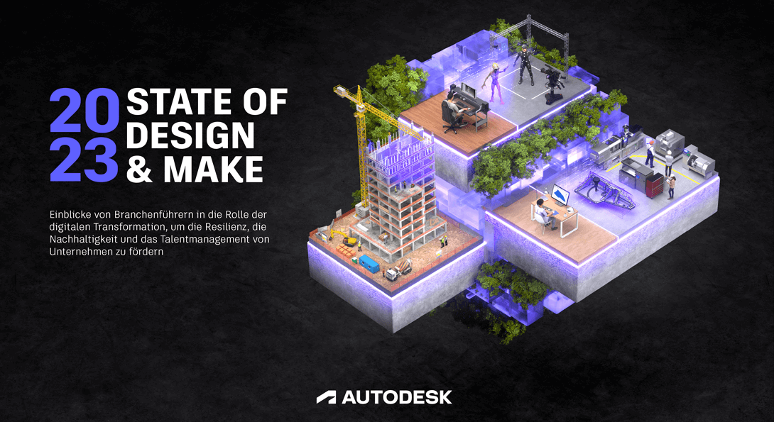 Cover des Autodesk Design & Make Reports 2023